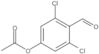 Benzaldeide, 4-(acetilossi)-2,6-dicloro-