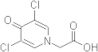 3,5-Dichloro-4-oxo-1(4H)-pyridineacetic acid