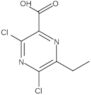 2-Pyrazinecarboxylic acid, 3,5-dichloro-6-ethyl-