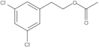 Benzeneethanol, 3,5-dichloro-, 1-acetate