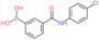 [3-[(4-chlorophenyl)carbamoyl]phenyl]boronic acid