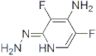 2(1H)-Pyridinone,4-amino-3,5-difluoro-,hydrazone(9CI)