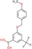 [3-[(4-methoxyphenyl)methoxy]-5-(trifluoromethyl)phenyl]boronic acid