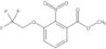 Benzoic acid, 2-nitro-3-(2,2,2-trifluoroethoxy)-, methyl ester