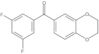 (3,5-Difluorophenyl)(2,3-dihydro-1,4-benzodioxin-6-yl)methanone