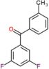 (3,5-difluorophenyl)(3-methylphenyl)methanone