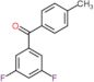 (3,5-Difluorophenyl)(4-methylphenyl)methanone