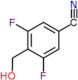 3,5-difluoro-4-(hidroximetil)benzonitrilo