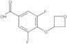 3,5-Difluoro-4-(3-oxetanyloxy)benzoic acid