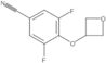 3,5-Difluoro-4-(3-oxetanyloxy)benzonitrile