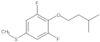 1,3-Difluoro-2-(3-methylbutoxy)-5-(methylthio)benzene