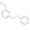 Benzenemethanol, 3-[(4-pyridinylthio)methyl]-