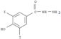 Benzoic acid,4-hydroxy-3,5-diiodo-, hydrazide