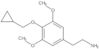 4-(Cyclopropylmethoxy)-3,5-dimethoxybenzeneethanamine