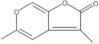 3,5-Dimethyl-2H-furo[2,3-c]pyran-2-one