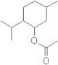 Cicloexanol, 5-metil-2-(1-metiletil)-, 1-acetato, (1S,2S,5R)-