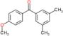 (3,5-dimethylphenyl)-(4-methoxyphenyl)methanone