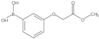 1-Methyl 2-(3-boronophenoxy)acetate