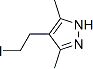 3,5-Dimethyl-4-(2-iodoethyl)-1H-pyrazole