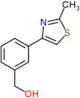 [3-(2-methylthiazol-4-yl)phenyl]methanol