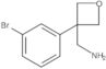 3-(3-Bromophenyl)-3-oxetanemethanamine