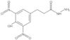 4-Hydroxy-3,5-dinitrobenzenepropanoic acid hydrazide