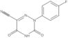 2-(4-Fluorophenyl)-2,3,4,5-tetrahydro-3,5-dioxo-1,2,4-triazine-6-carbonitrile