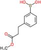 [3-(3-methoxy-3-oxopropyl)phenyl]boronic acid