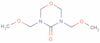 tetrahydro-3,5-bis(methoxymethyl)-4H-1,3,5-oxadiazin-4-one