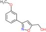 [3-(3-methoxyphenyl)isoxazol-5-yl]methanol