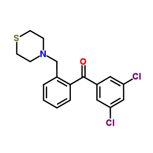 Methanone, (3,5-dichlorophenyl)[2-(4-thiomorpholinylmethyl)phenyl]-