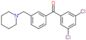 (3,5-dichlorophenyl)-[3-(1-piperidylmethyl)phenyl]methanone