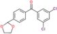 (3,5-Dichlorophenyl)[4-(1,3-dioxolan-2-yl)phenyl]methanone