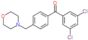 (3,5-dichlorophenyl)-[4-(morpholinomethyl)phenyl]methanone