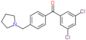 (3,5-dichlorophenyl)-[4-(pyrrolidin-1-ylmethyl)phenyl]methanone