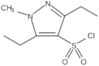 3,5-Diethyl-1-methyl-1H-pyrazole-4-sulfonyl chloride