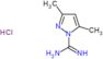 3,5-dimethyl-1H-pyrazole-1-carboximidamide hydrochloride (1:1)