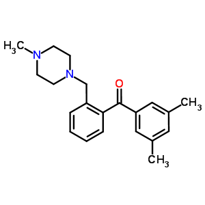 Methanone, (3,5-dimethylphenyl)[2-[(4-methyl-1-piperazinyl)methyl]phenyl]-