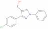 3-(4-chlorophenyl)-1-phenyl-1H-pyrazole-4-methanol