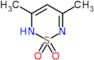 3,5-dimethyl-2H-1,2,6-thiadiazine 1,1-dioxide