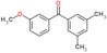 (3,5-dimethylphenyl)-(3-methoxyphenyl)methanone