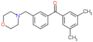 (3,5-dimethylphenyl)-[3-(morpholinomethyl)phenyl]methanone