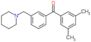 (3,5-dimethylphenyl)-[3-(1-piperidylmethyl)phenyl]methanone