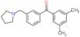 (3,5-dimethylphenyl)-[3-(pyrrolidin-1-ylmethyl)phenyl]methanone