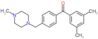 (3,5-dimethylphenyl)-[4-[(4-methylpiperazin-1-yl)methyl]phenyl]methanone
