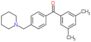 (3,5-dimethylphenyl)-[4-(1-piperidylmethyl)phenyl]methanone