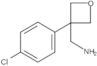 3-(4-Chlorophenyl)-3-oxetanemethanamine