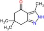 3,6,6-Trimethyl-1,5,6,7-tetrahydro-4H-indazol-4-one