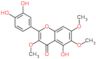 2-(3,4-dihydroxyphenyl)-5-hydroxy-3,6,7-trimethoxy-4H-chromen-4-one