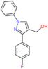 [3-(4-fluorophenyl)-1-phenyl-1H-pyrazol-4-yl]methanol